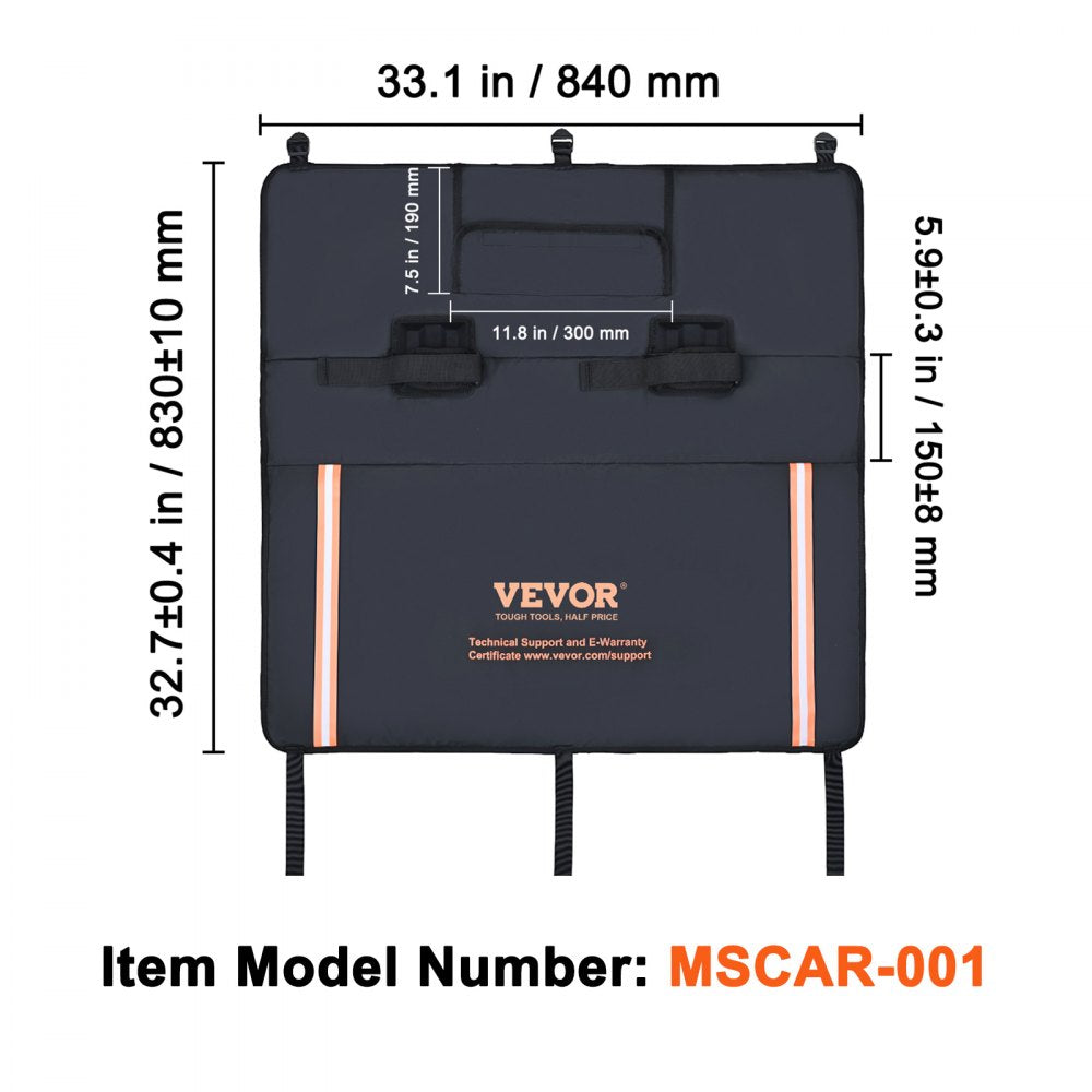 VEVOR Tailgate Bike Pad, 33