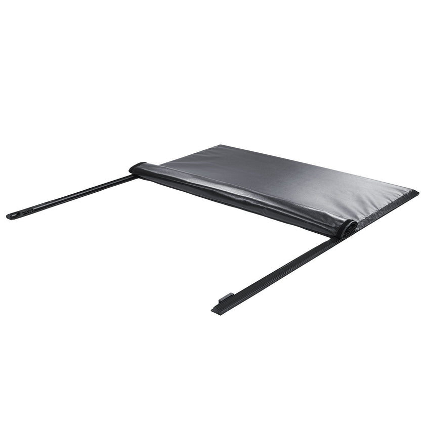 VEVOR Truck Bed Cover, Roll Up Truck Bed Tonneau Cover, Compatible with 2009-2024 Ford F-150 Styleside Bed, for 5.5 x 5.4 ft Bed, Soft PVC material, 100% Bed Access Roll Up Tonneau Cover