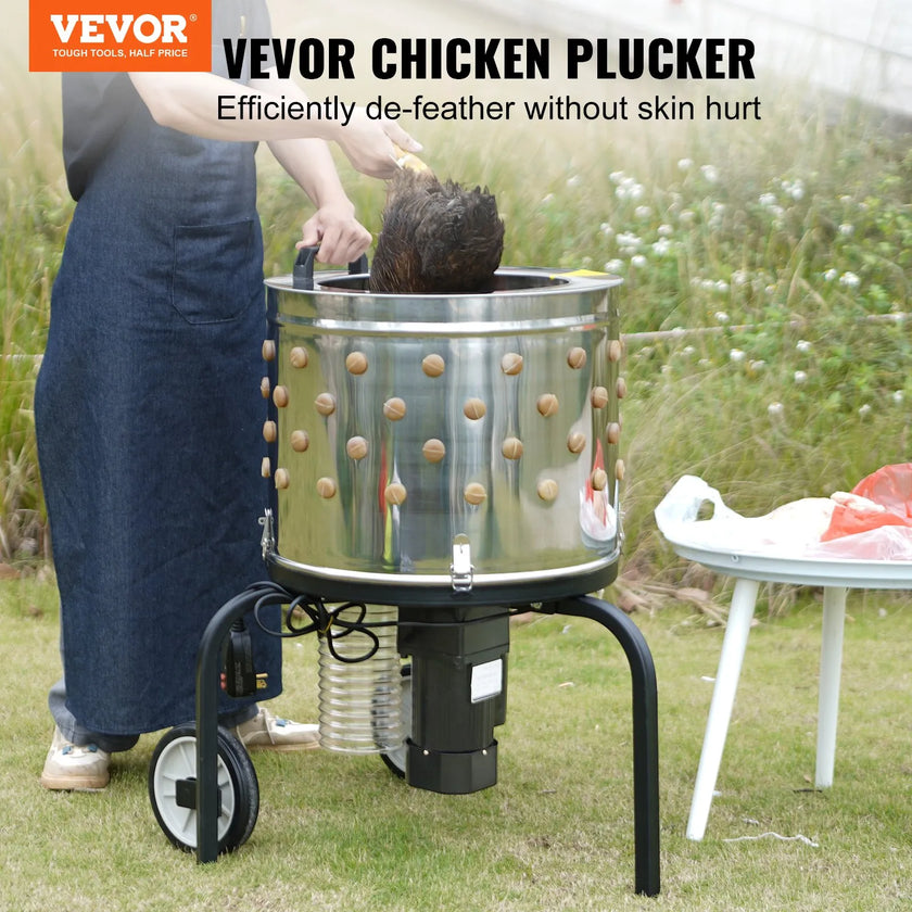 VEVOR Chicken Plucker Machine, 20