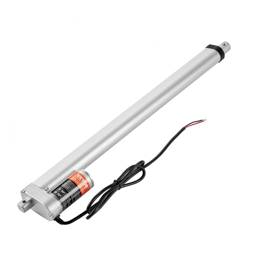 VEVOR Linear Actuator 12V, 18 Inch High Load 330lbs/1500N Linear Actuator, 0.19