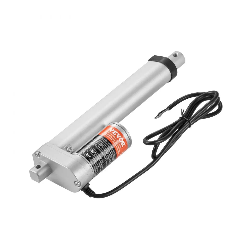VEVOR Linear Actuator 12V, 6 Inch High Load 330lbs/1500N Linear Actuator, 0.19