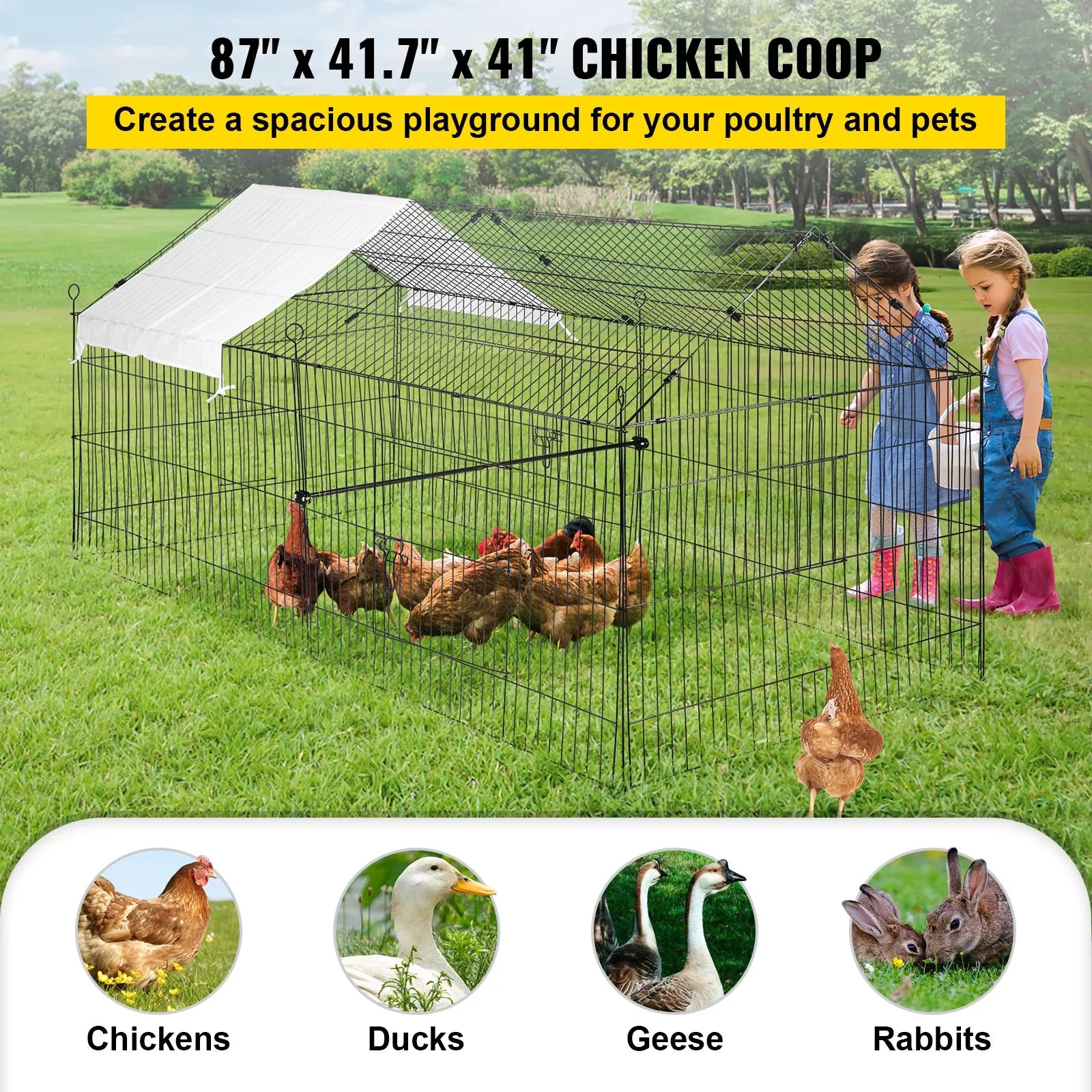 VEVOR Chicken Coop, 87