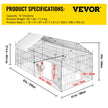 VEVOR Chicken Coop, 87