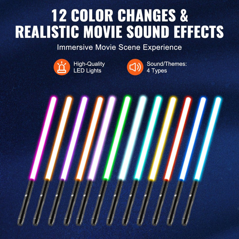 VEVOR Lightsaber 12 RGB Colors 38