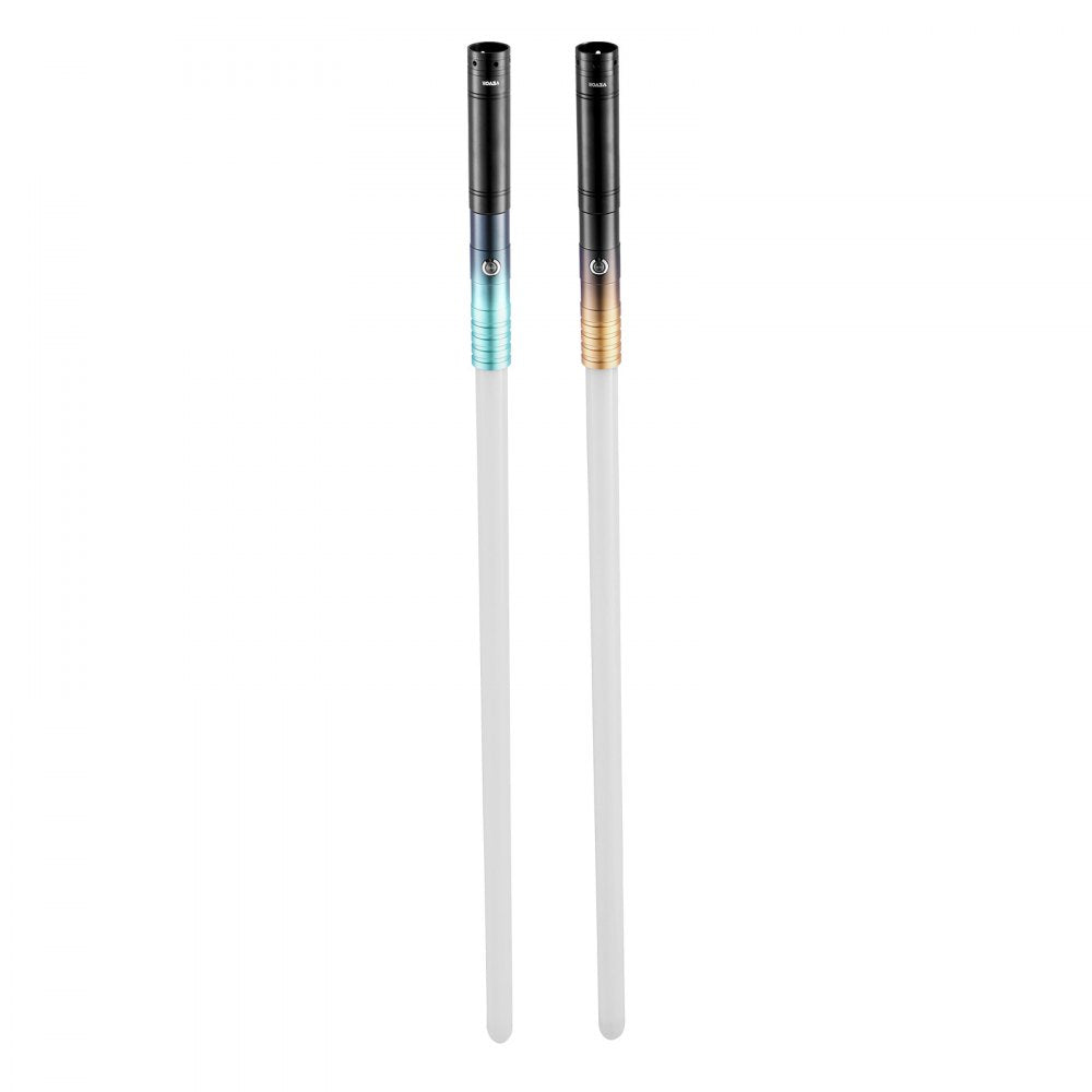 VEVOR Lightsaber 12 RGB Colors 4 Sounds Rechargeable FX Dueling Light Saber