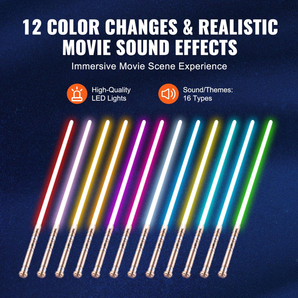 VEVOR Lightsaber 12 RGB Colors 41