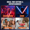 VEVOR Light Sword 2 Pack 7 RGB Colors Rechargeable Light up Sword