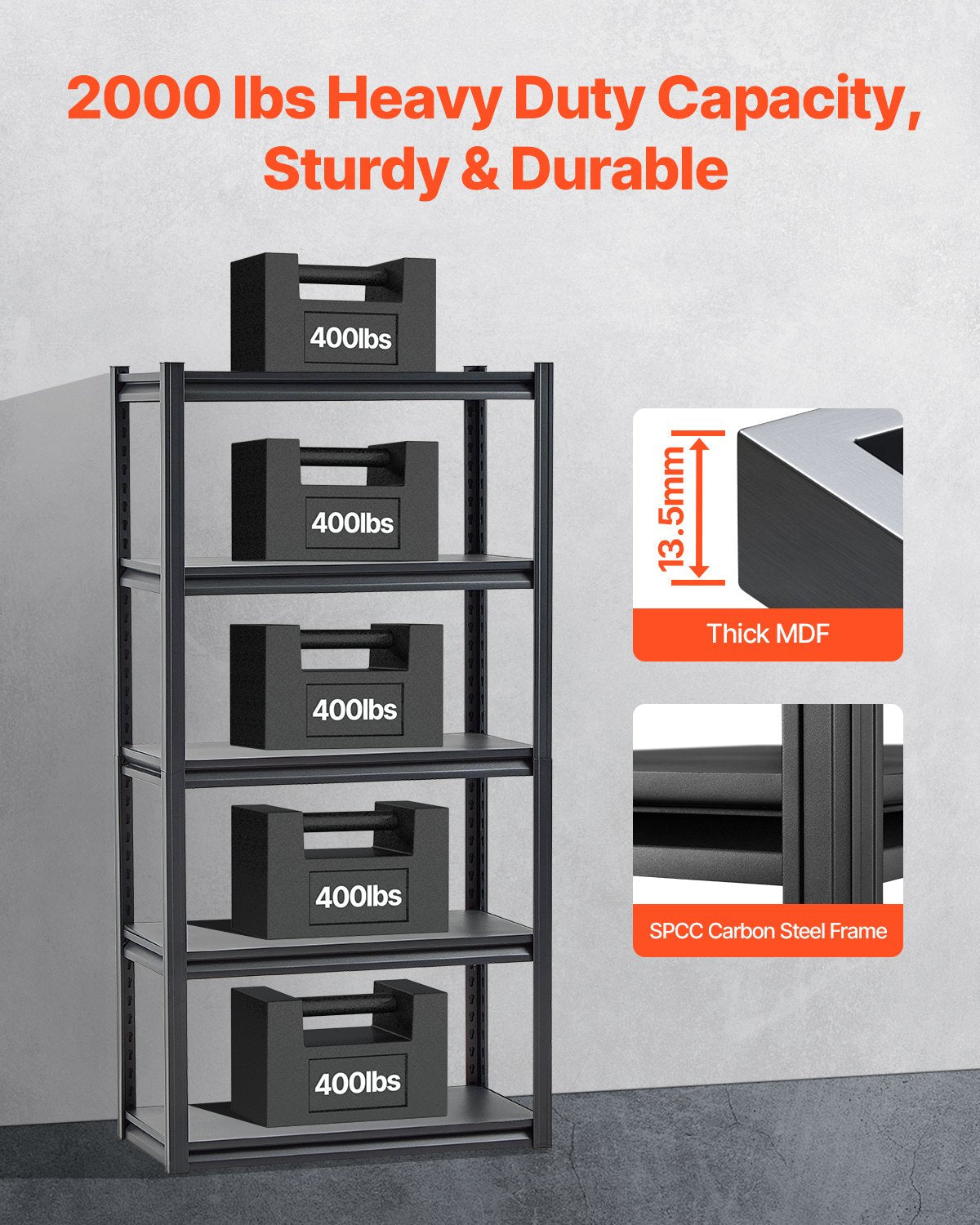 VEVOR Storage Shelves 16