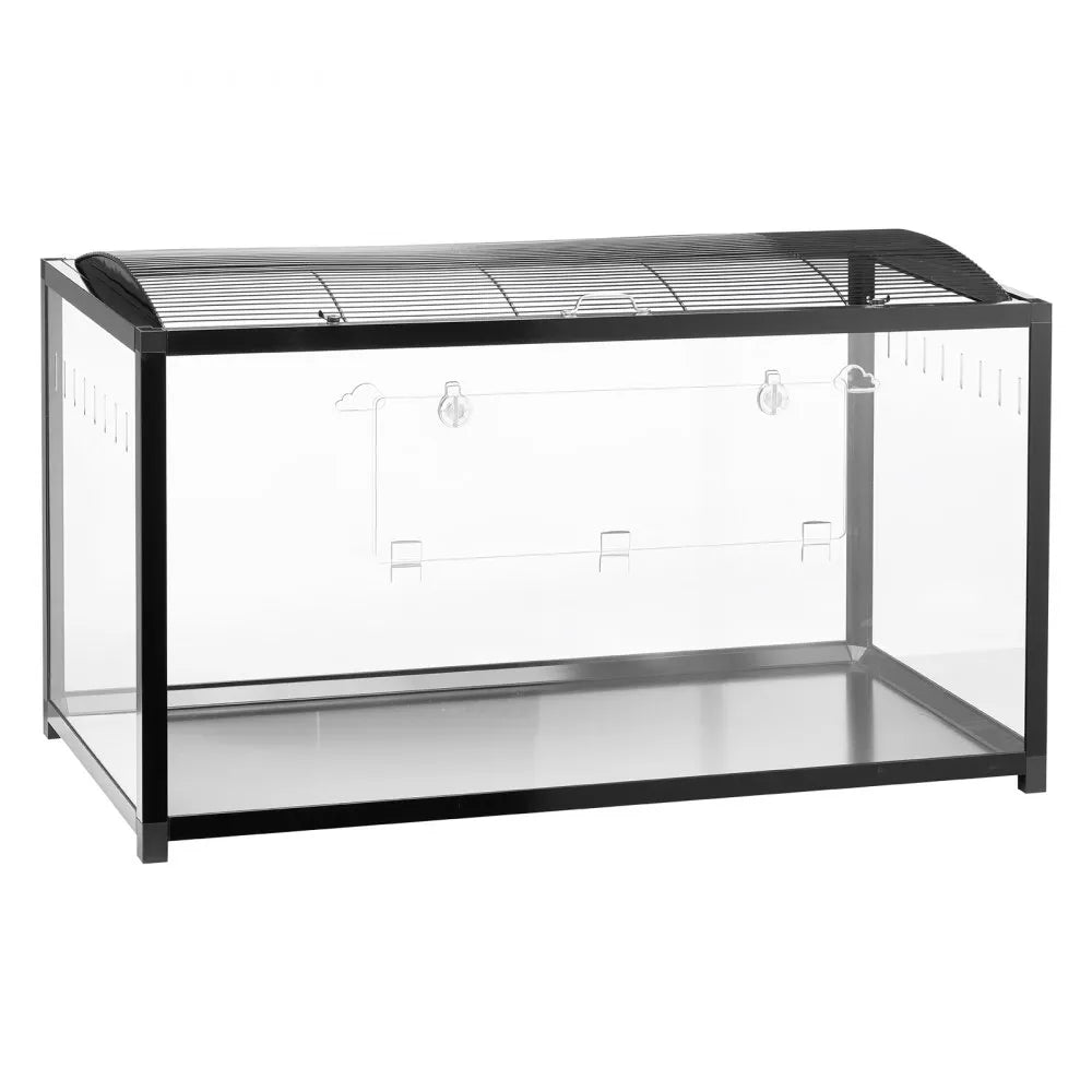VEVOR Hamster Cage Habitat 37.8in Clear Rodent Gerbil Mice Small Animal House