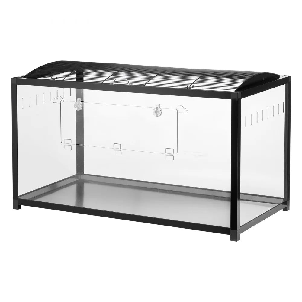 VEVOR Hamster Cage Habitat 37.8in Clear Rodent Gerbil Mice Small Animal House