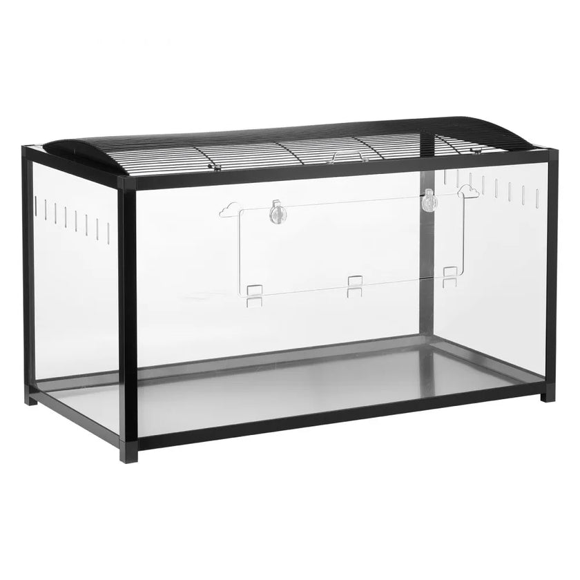 VEVOR Hamster Cage Habitat 37.8in Clear Rodent Gerbil Mice Small Animal House