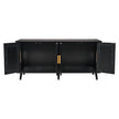 VEVOR Cat Litter Box Enclosure Wooden Litter Box Furniture Hidden 2 Rooms Black