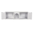 VEVOR Cat Litter Box Enclosure Wooden Litter Box Furniture Hidden 57.9