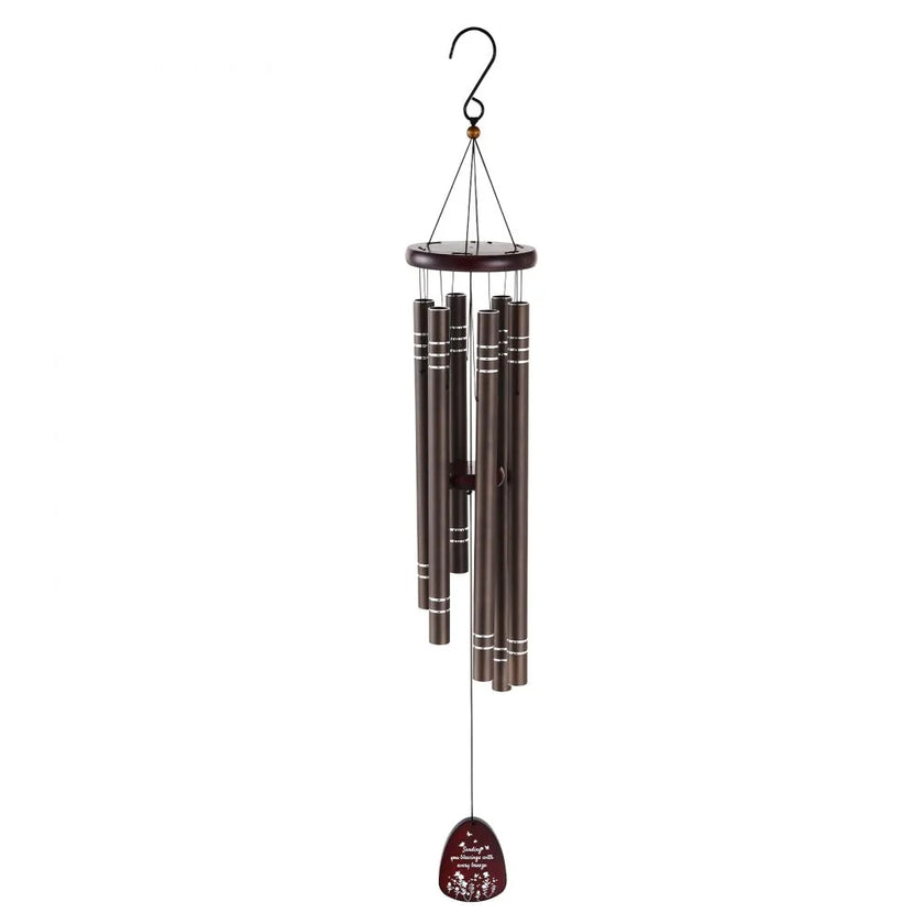 VEVOR Wind Chimes for Outside 42-Inch Aluminum Memorial Deep Tone Wind Chimes