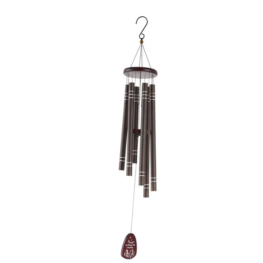 VEVOR Wind Chimes for Outside 42-Inch Aluminum Memorial Deep Tone Wind Chimes