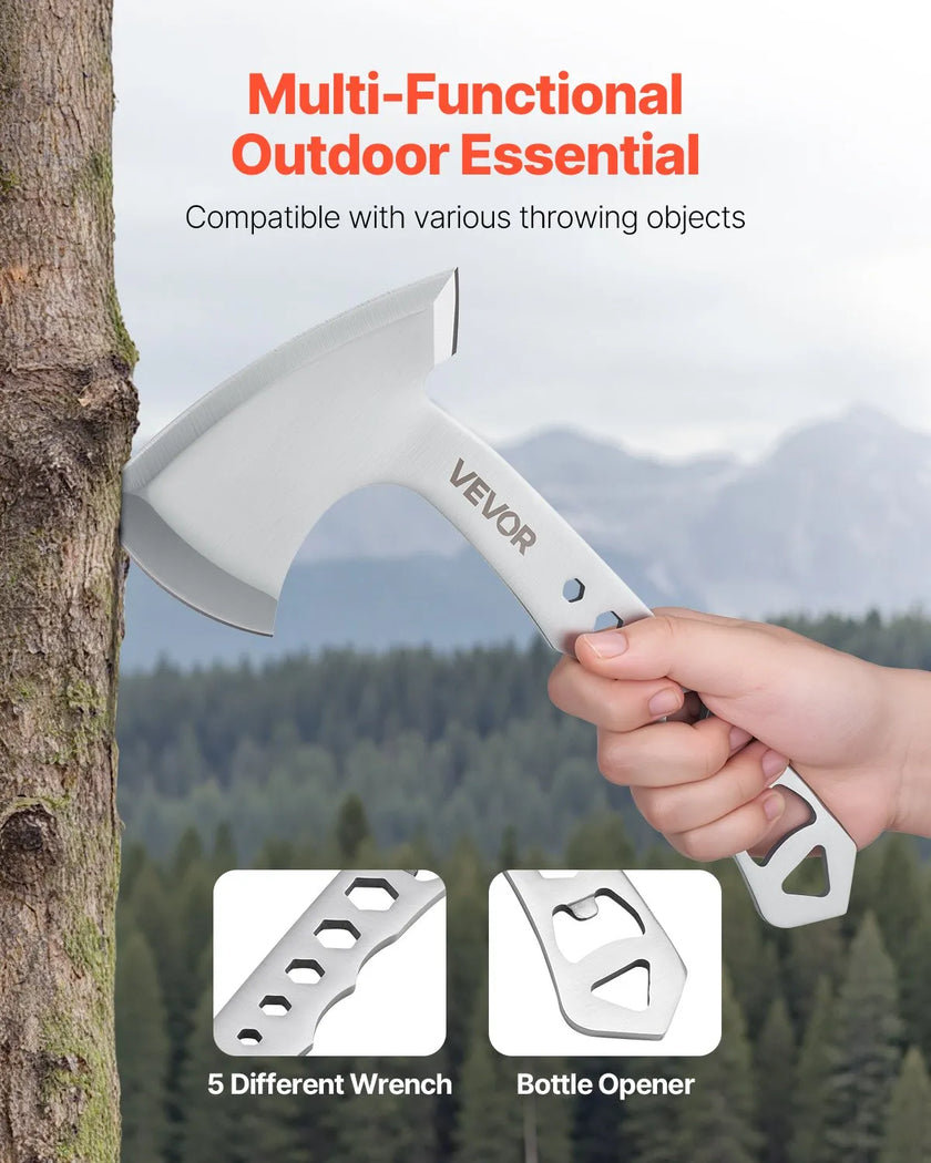 VEVOR Throwing Axes and Tomahawks 3 Pack Hatchet Axes and 3 Pack Set