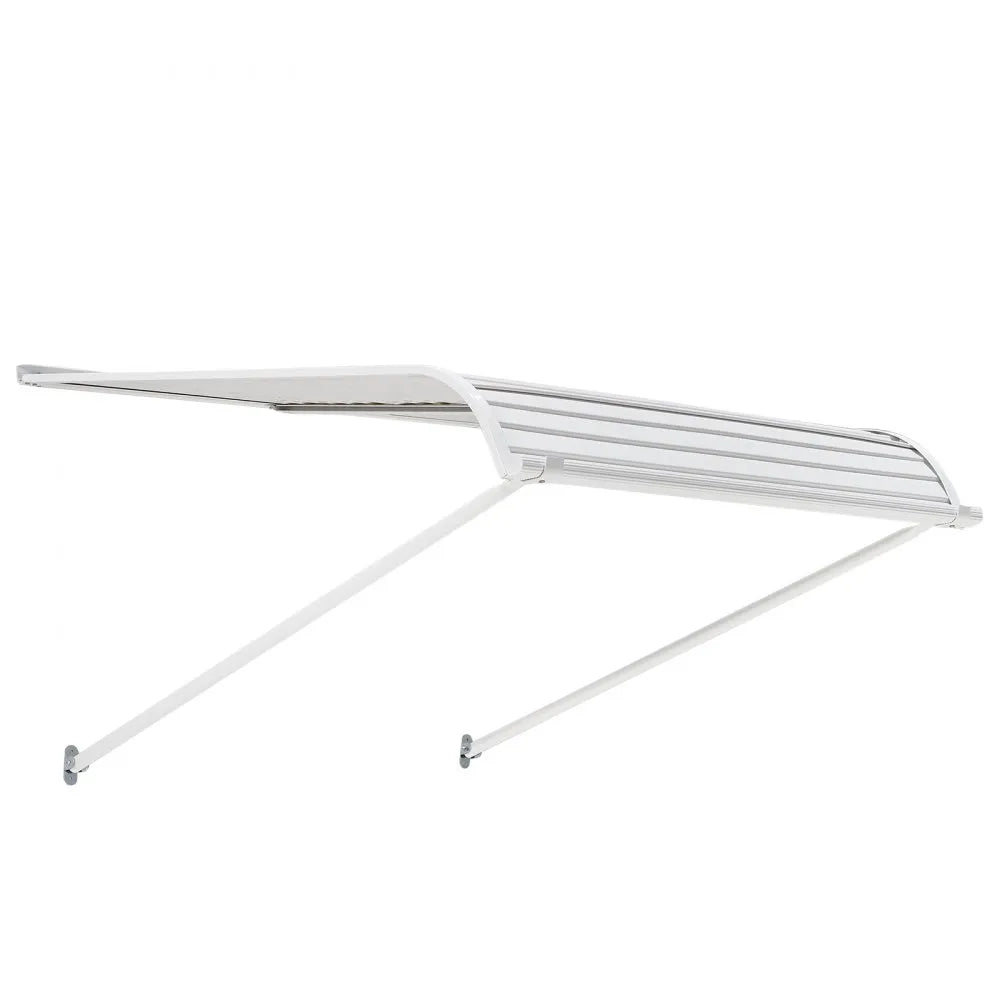 VEVOR Window Awning Door Canopy 40x42 in Aluminum Alloy Front Door Awnings