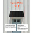 VEVOR Window Awning Door Canopy 56x24 in Outdoor Patio Steel Front Door Awnings