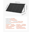 VEVOR Window Awning Door Canopy 56x24 in Outdoor Patio Steel Front Door Awnings