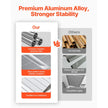 VEVOR Window Awning Door Canopy 60x42 in Aluminum Alloy Front Door Awnings