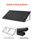 VEVOR Window Awning Door Canopy 80x36 in Outdoor Patio Steel Front Door Awnings