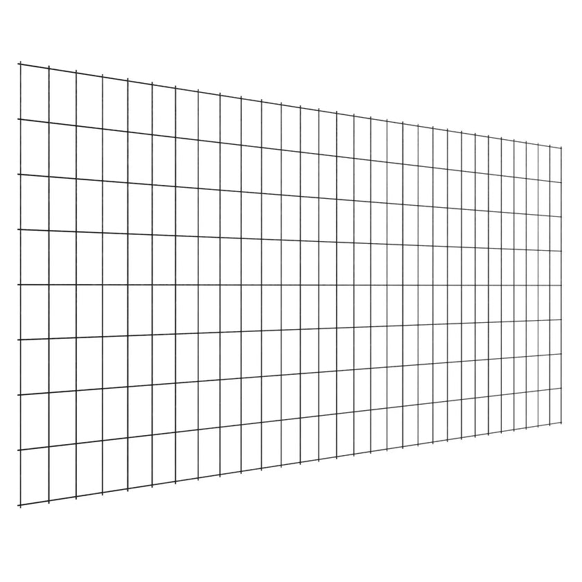 VEVOR Hardware Cloth 24 in x 25 ft, 2 x 3 in Mesh 16 Gauge Galvanized Wire Mesh Roll, Weather-Resistant Vinyl Coated Chicken Wire Fencing, Heavy Duty Welded Garden Plant Fencing for Rabbit Cage Snake
