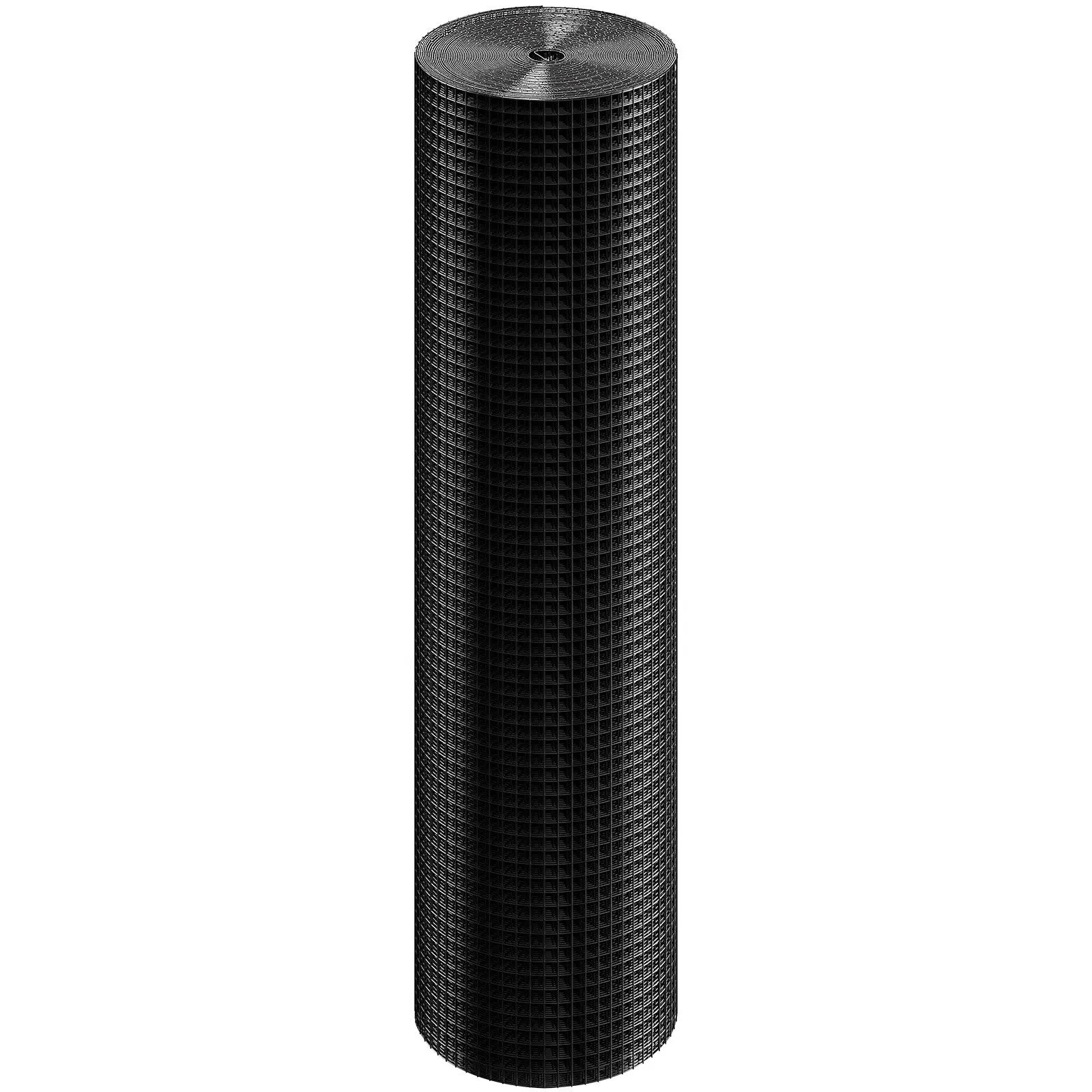 VEVOR Hardware Cloth, 36'' x 50' Galvanized Wire Mesh Roll, 19 Gauge Chicken Wire Fence Roll, Vinyl Coating Metal Wire Mesh for Chicken Coop Barrier, Rabbit Snake Fences, Poultry Enclosures