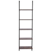VEVOR Industrial Square Pipe Shelf 5 Tier 17.3x11.8in Wall-Mount for Bedroom