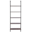 VEVOR Industrial Square Pipe Shelf 5 Tier 24x11.8in Wall-Mount for Bedroom
