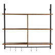 VEVOR Industrial Pipe Shelf 3 Tier 41.5x9.84in Wall-Mount for Kitchen Bedroom