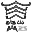 VEVOR LAT Pulldown Bar Handle Attachment V-bar T-bar Cable Machine for Home Gym