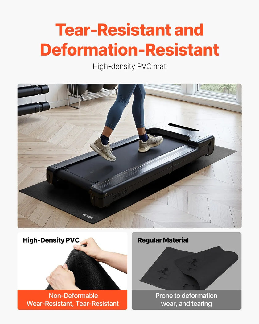 VEVOR Treadmill Mat for Carpet Floor 1/4