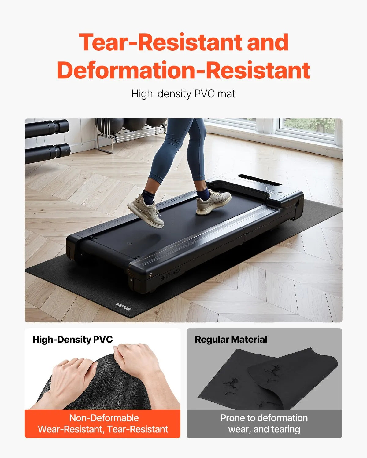 VEVOR Treadmill Mat for Carpet Floor 0.16