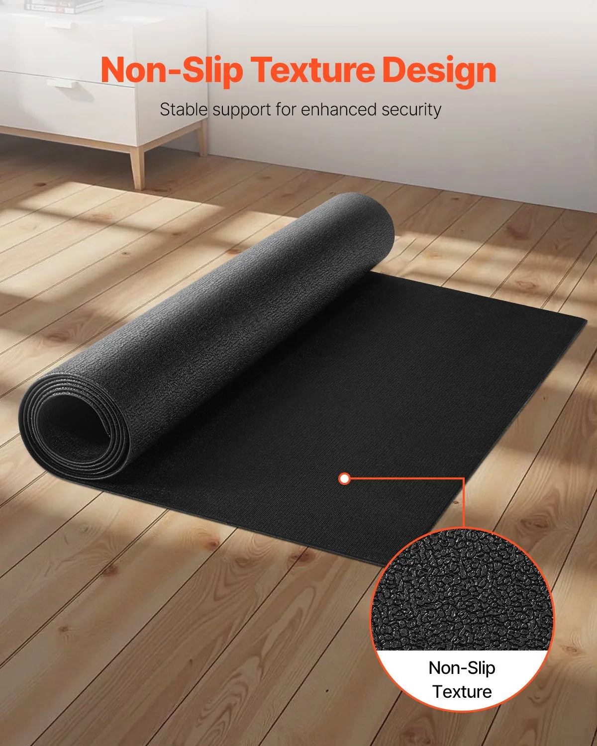 VEVOR Treadmill Mat for Carpet Floor 0.16
