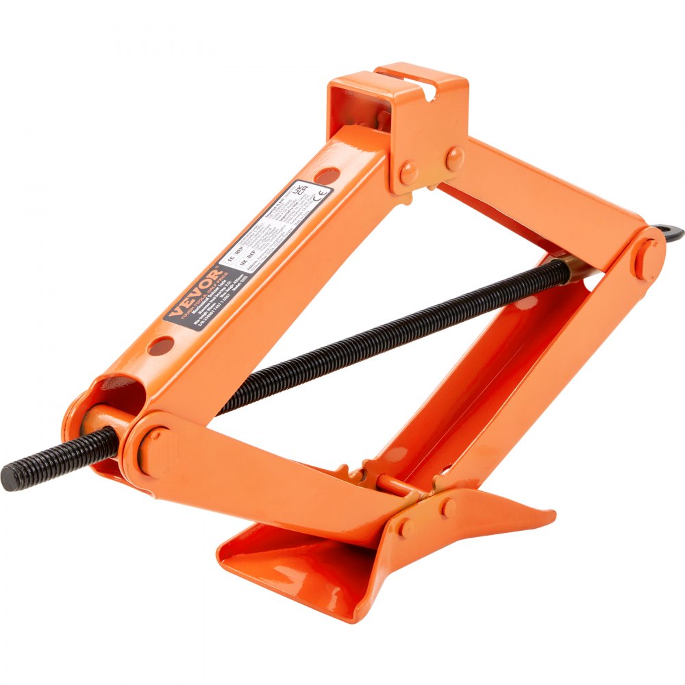 VEVOR Scissor Jack, 2.5 Ton/5512 lbs Scissor Car Jack, 3.7