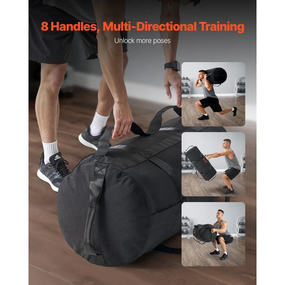 VEVOR Workout Sandbag Heavy Duty Fitness Bag for CrossFit and Weight Training