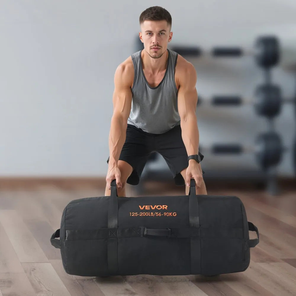 VEVOR Workout Sandbag Heavy Duty Fitness Bag for CrossFit and Weight Training