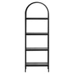 VEVOR Metal Bookshelf Rustic Bookshelf 4-Tier for Living room Bedroom & Office