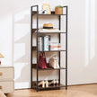 VEVOR Metal Bookshelf Open Bookshelf 5-Tier for Living room Bedroom & Office