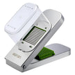 VEVOR Vegetable Chopper Food Veggie Cutter 3 Blades Onion Slicer with Container