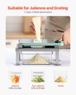 VEVOR Vegetable Chopper Mandoline Slicer All-in-1 Food Veggie Cutter 9 Blades