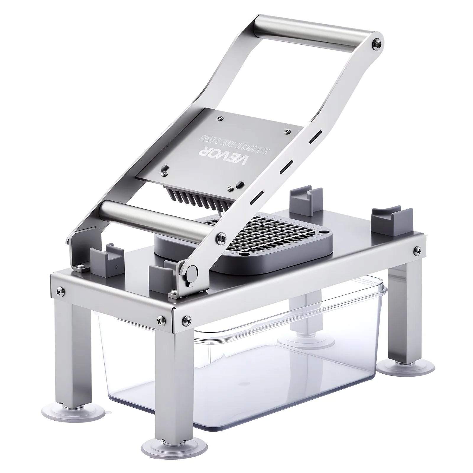 VEVOR Vegetable Chopper Mandoline Slicer All-in-1 Food Veggie Cutter 9 Blades