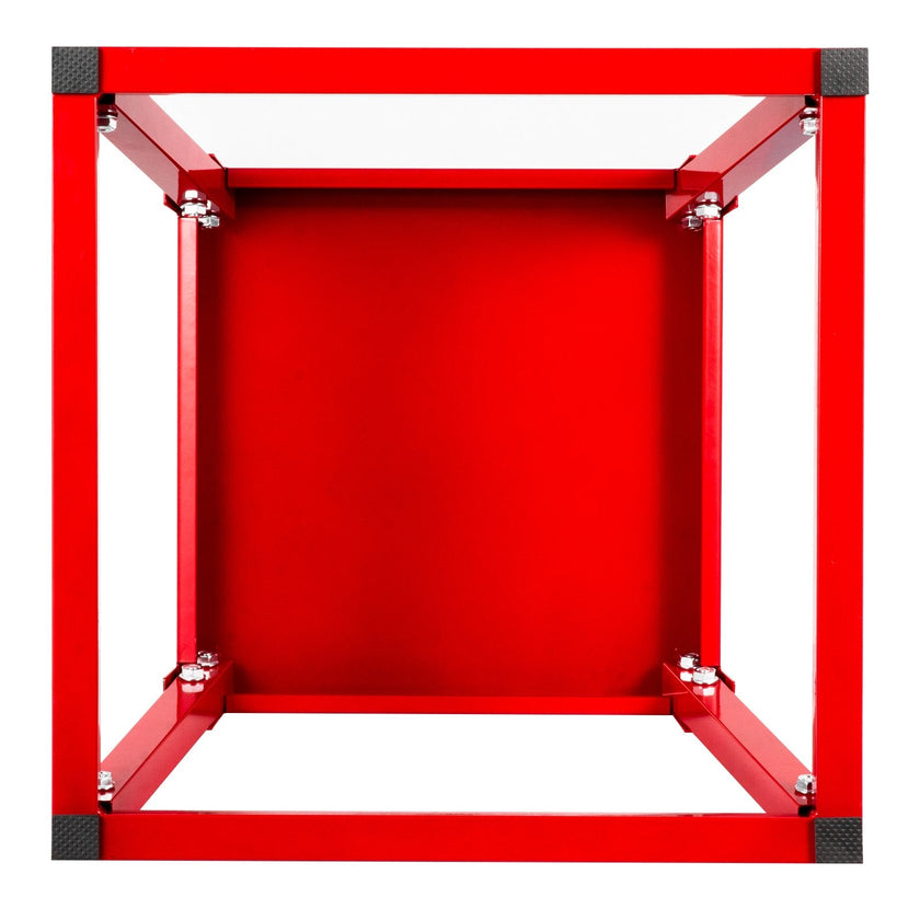 VEVOR Plyometric Platform Box Fitness Exercise Jump Box Step Plyometric Box Jump for Exercise Fit Training (12/18/24/Red) (12&18&24 inch)