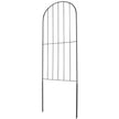 VEVOR Garden Fence, No Dig Fence 24''(H)x13''(L) Animal Barrier Fence, Underground Decorative Garden Fencing with 2 inch Spike Spacing, Metal Dog Fence for the Yard and Outdoor Patio, 28 Pack