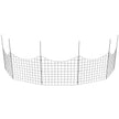 VEVOR Garden Fence, 36.6''(H)x29.5''(L) Animal Barrier Fence, Underground Decorative Garden Fencing with 2.5 inch Spike Spacing, Metal Dog Fence for the Yard and Outdoor Patio, 5 Pack