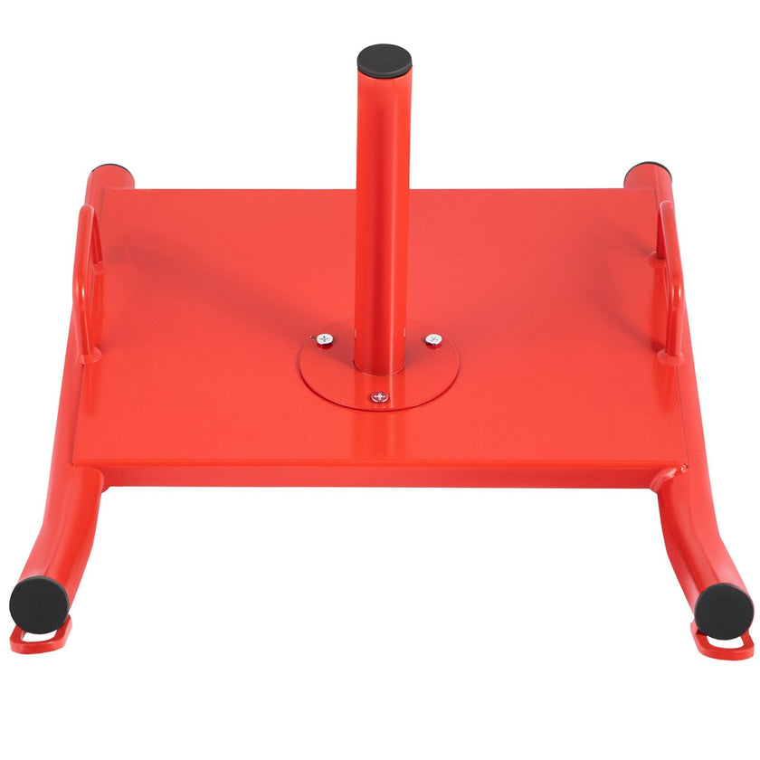 VEVOR Weight Sled Push Pull Heavy High Training Sled Drag Fitness HD Power Speed Training Sled for Athletic Exercise and Fitness Strength Training ( Red )