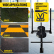 VEVOR Fitness Sled Black 44 x 30.5 x 36inch Weight Training Sled Premium Iron with Black Powder Coat Speed Training Sled for Athletic Exercise and Speed Improvement
