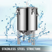 VEVOR 7 Gallon Home Brewing Chronical Fermenter Stainless Steel Brew Bucket Fermenter with Conical Base