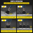 VEVOR Diamond Drill Bits 6/8/10/13/19/25/32/51 mm Diamond Hole Saw Brazed Tile 0.59in Segment Finger Bit SDS Tile Hole Saw Kit with a Blade for Tile Ceramic Porcelain Marbl 5/8\