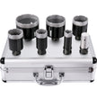 VEVOR Diamond Drill Bits 6/8/10/13/19/25/32/51 mm Diamond Hole Saw Brazed Tile 0.59in Segment Finger Bit SDS Tile Hole Saw Kit with a Blade for Tile Ceramic Porcelain Marbl 5/8\